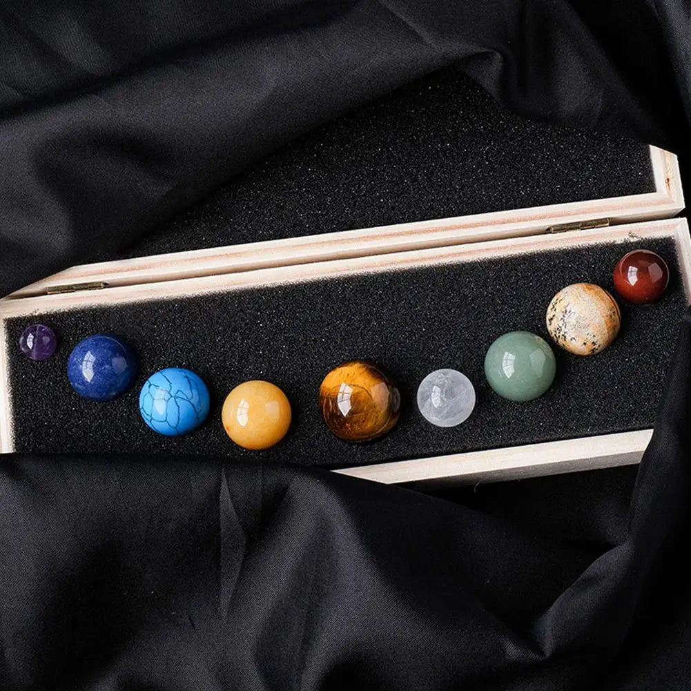 Natural Crystal Planets Ball