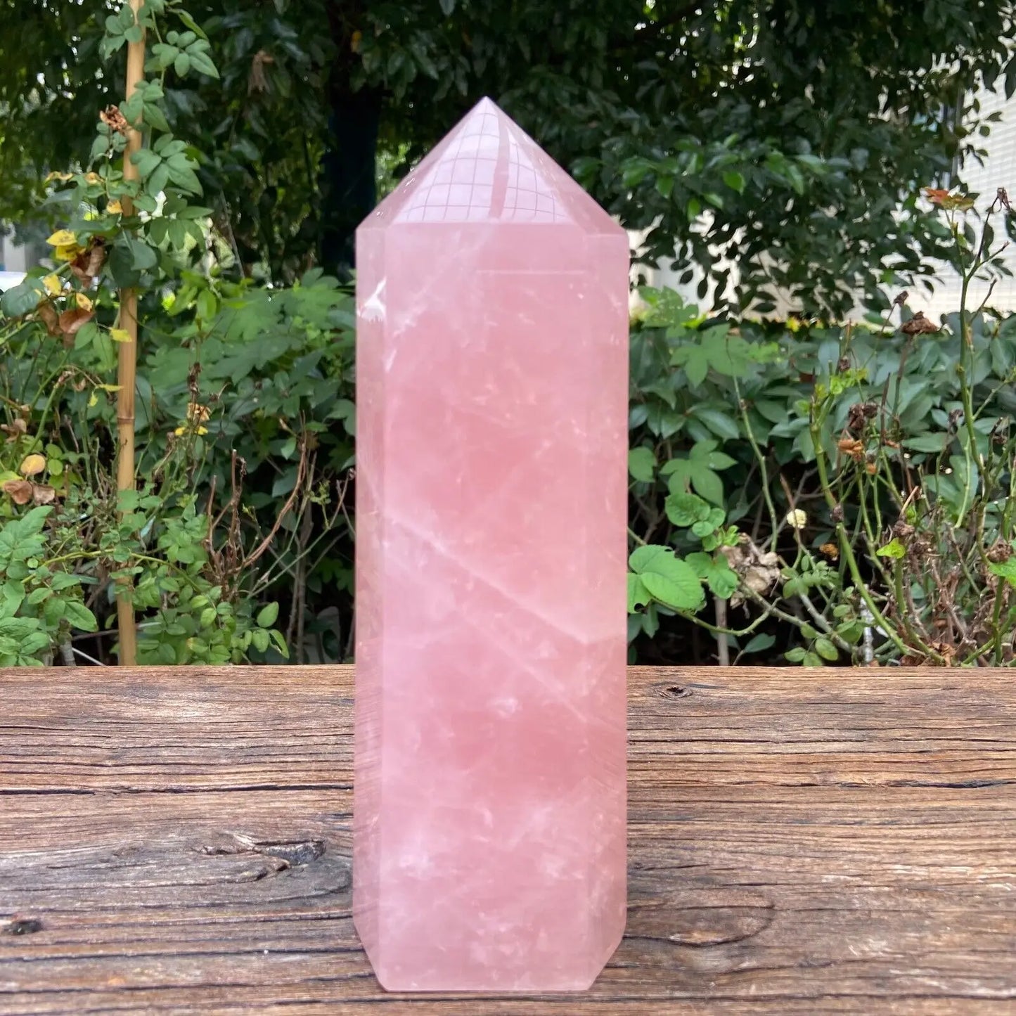 Natural Pink Quartz Crystal